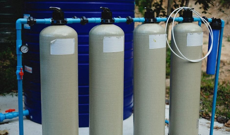 Image showing multiple filtration tanks, relevant to canister vs sump filter discussion.